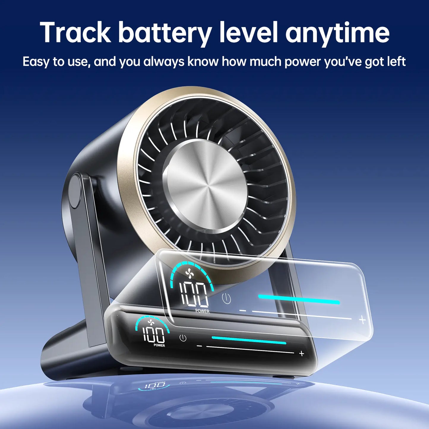 Coolhill Desktop Fan Turbo Table Fan Travel Vacation Essentials