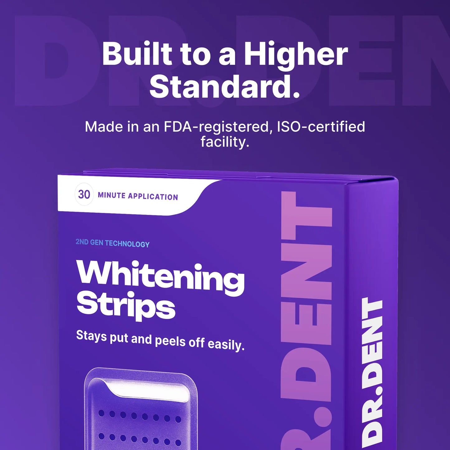 DRDENT Purple Teeth Whitening Strips