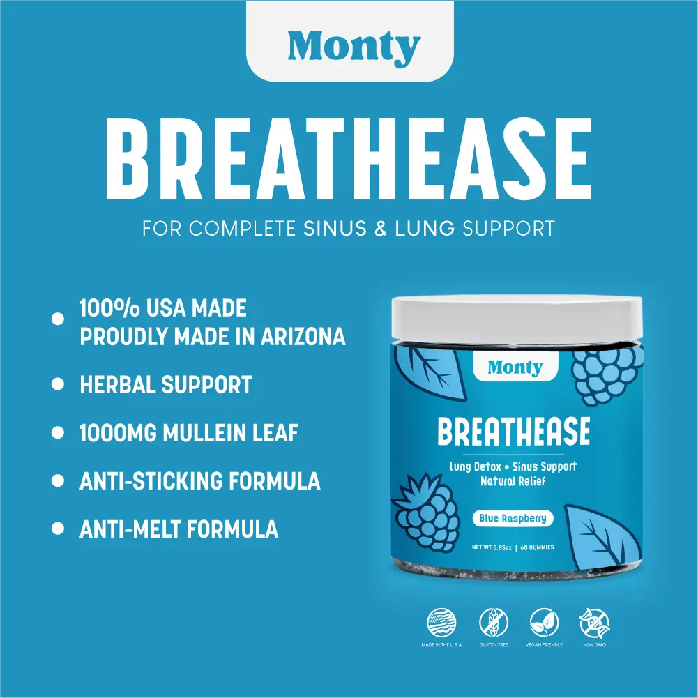 BreathEase | Natural Lung Detox & Sinus Relief