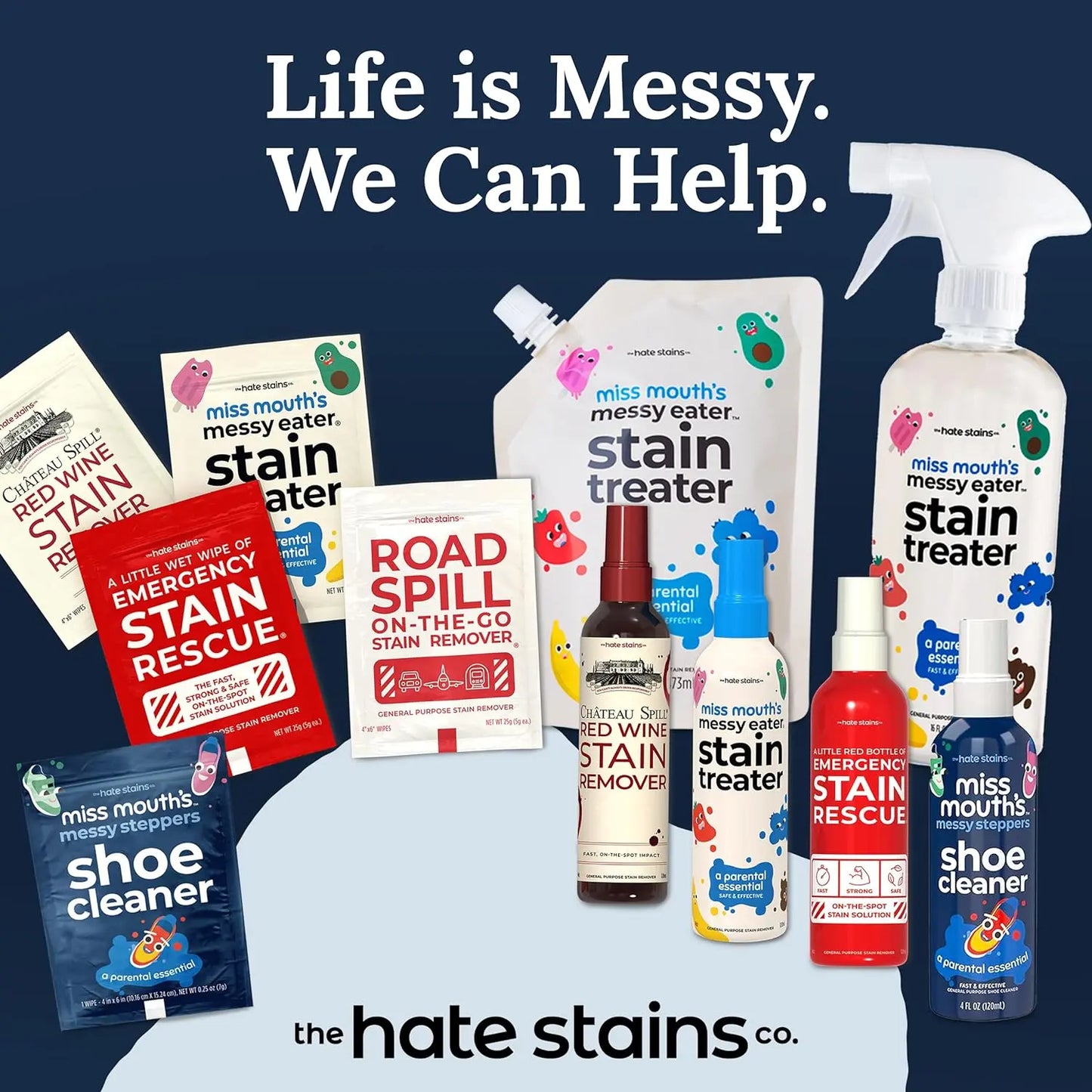Miss Mouth's Messy Eater Stain Treater Spray & Wipes