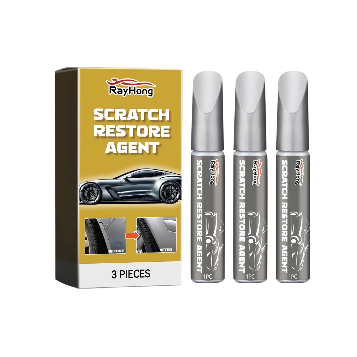 Black Wheel Scratch Repair Pen