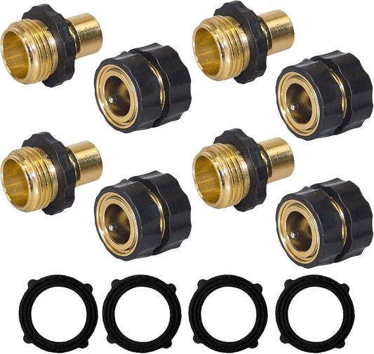 Solid Brass. Instant Connection