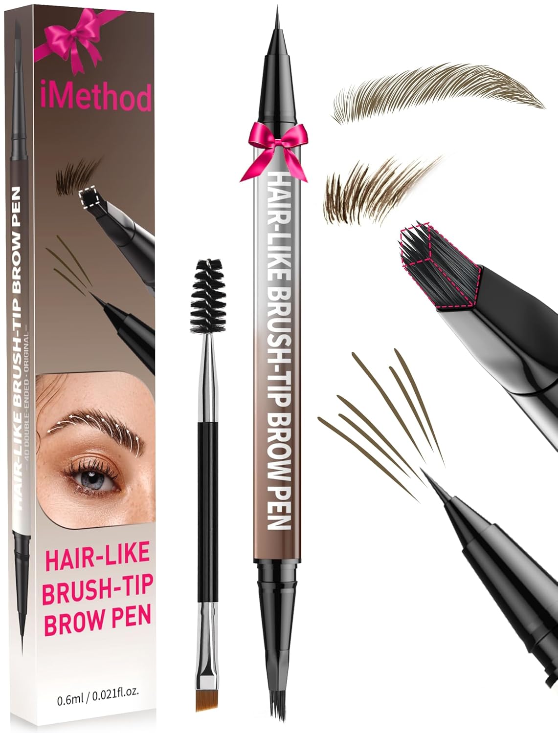 Realistic Strokes. Flawless Brows All Day. - 2 Pack