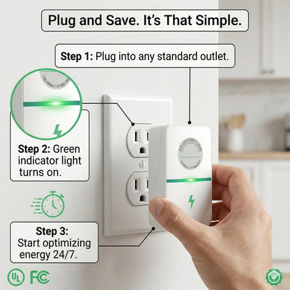 Cut Your Electricity Bills. Stabilize Your Power. 100% Plug-and-Play.