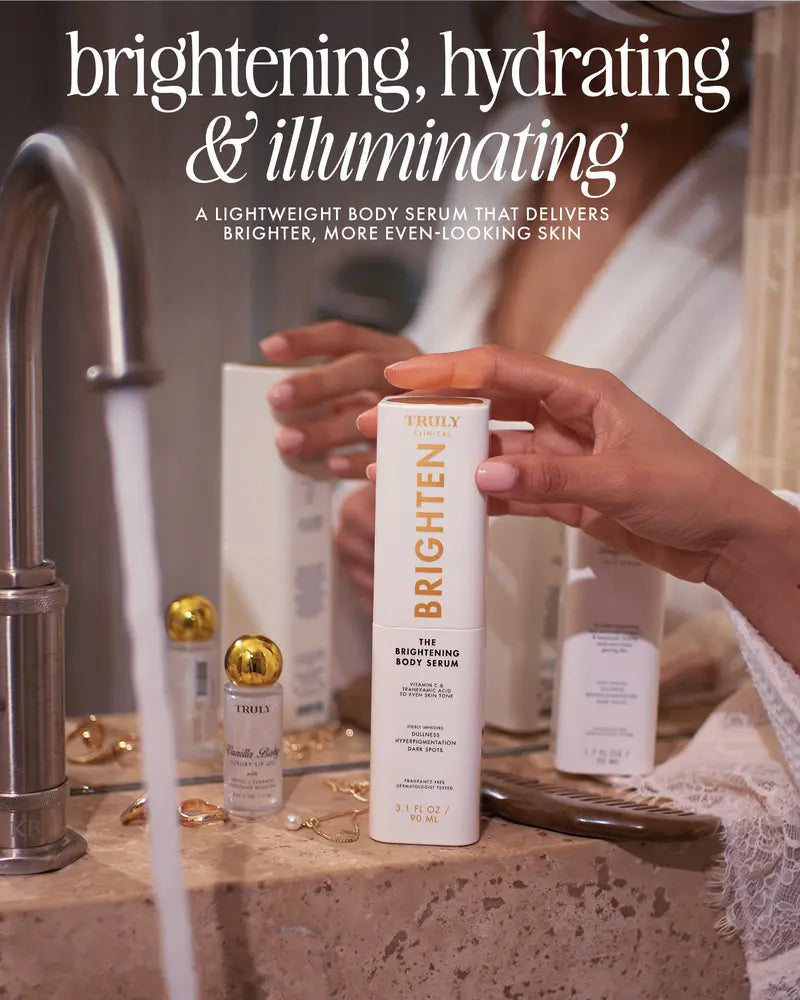 Professional Face-Grade Brightening for Your Body.