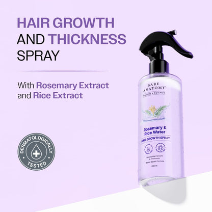 Rosemary + Rice Water: The Ultimate Duo for Hair Growth & Density.