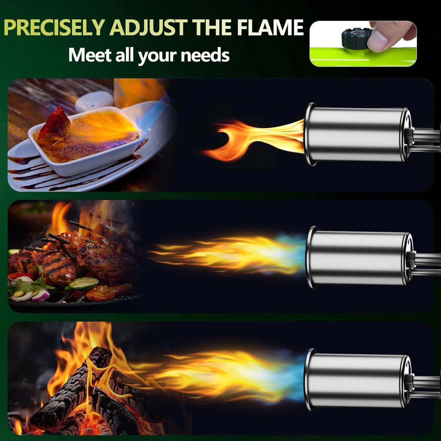 ULTIMATE PROPANE FIRE TORCH – MASSIVE FLAME & INSTANT SEARING