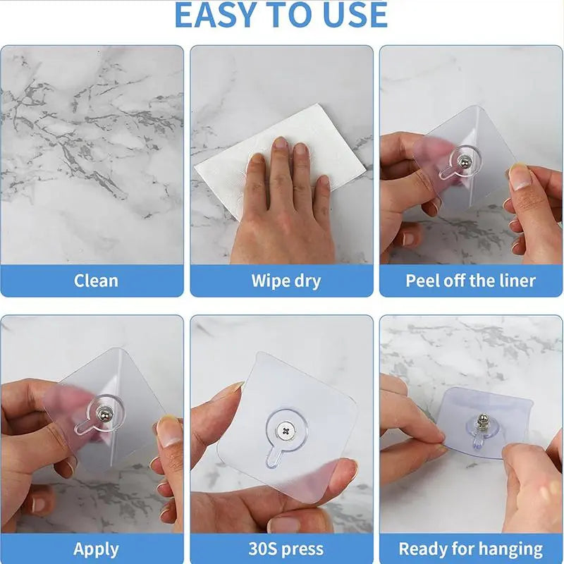 Hang Anything. No Drills. No Damage - 40PCS
