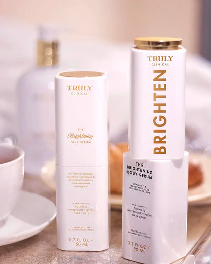 Professional Face-Grade Brightening for Your Body.