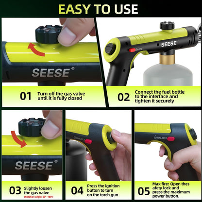 ULTIMATE PROPANE FIRE TORCH – MASSIVE FLAME & INSTANT SEARING