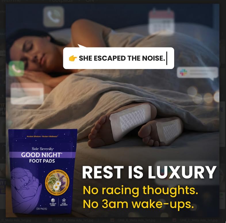Ultimate Overnight Detox & Sleep Support Foot Pads