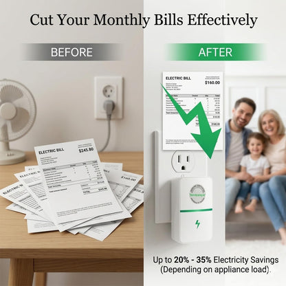 Cut Your Electricity Bills. Stabilize Your Power. 100% Plug-and-Play.