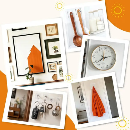Hang Anything. No Drills. No Damage - 40PCS
