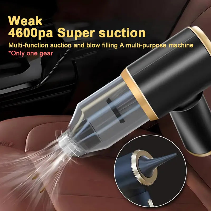 Hurricane Power. Pocket Size. Spotless Anywhere
