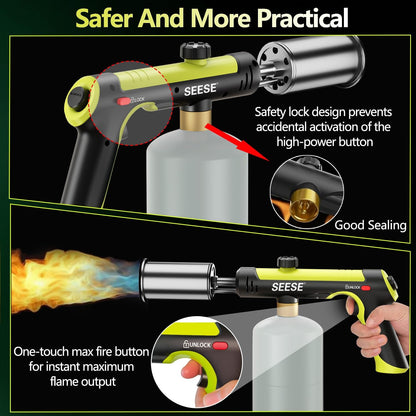 ULTIMATE PROPANE FIRE TORCH – MASSIVE FLAME & INSTANT SEARING