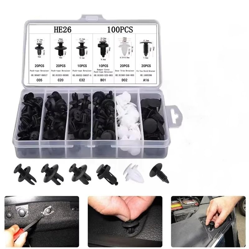One Clip Fits All. Secure Your Drive - 2 Pack
