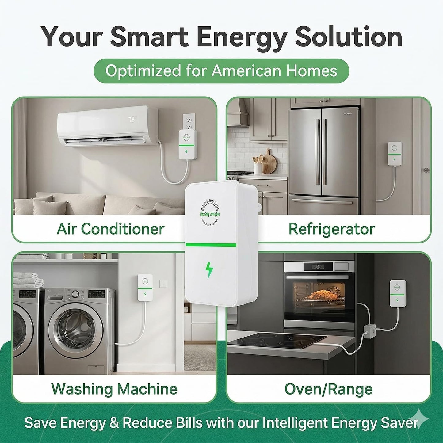 Cut Your Electricity Bills. Stabilize Your Power. 100% Plug-and-Play.