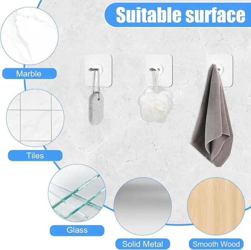 Hang Anything. No Drills. No Damage - 40PCS
