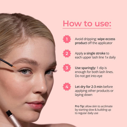 Longer, Fuller Lashes. Naturally Yours