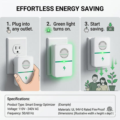 Cut Your Electricity Bills. Stabilize Your Power. 100% Plug-and-Play.