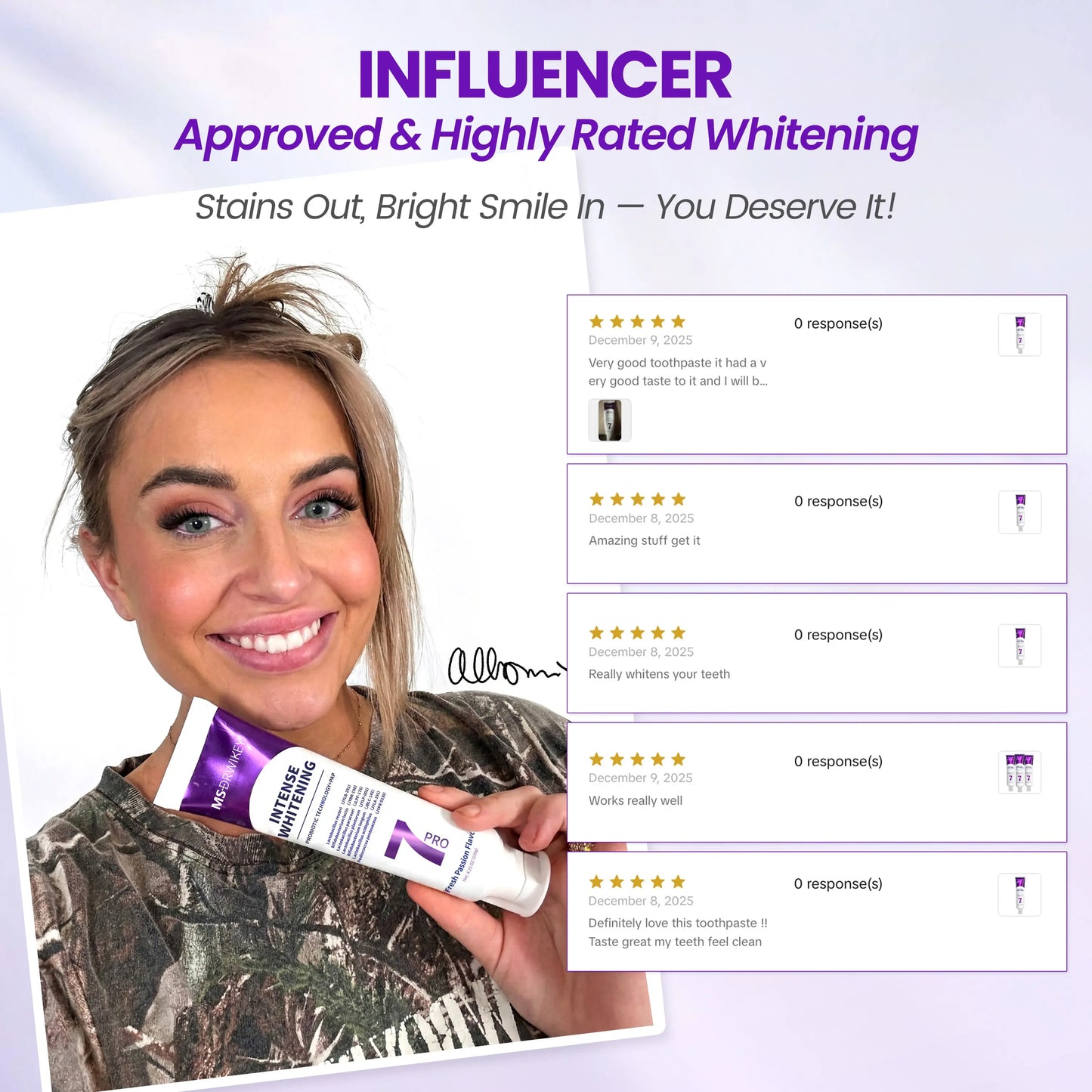 New 7-Pro Intensive Toothpaste