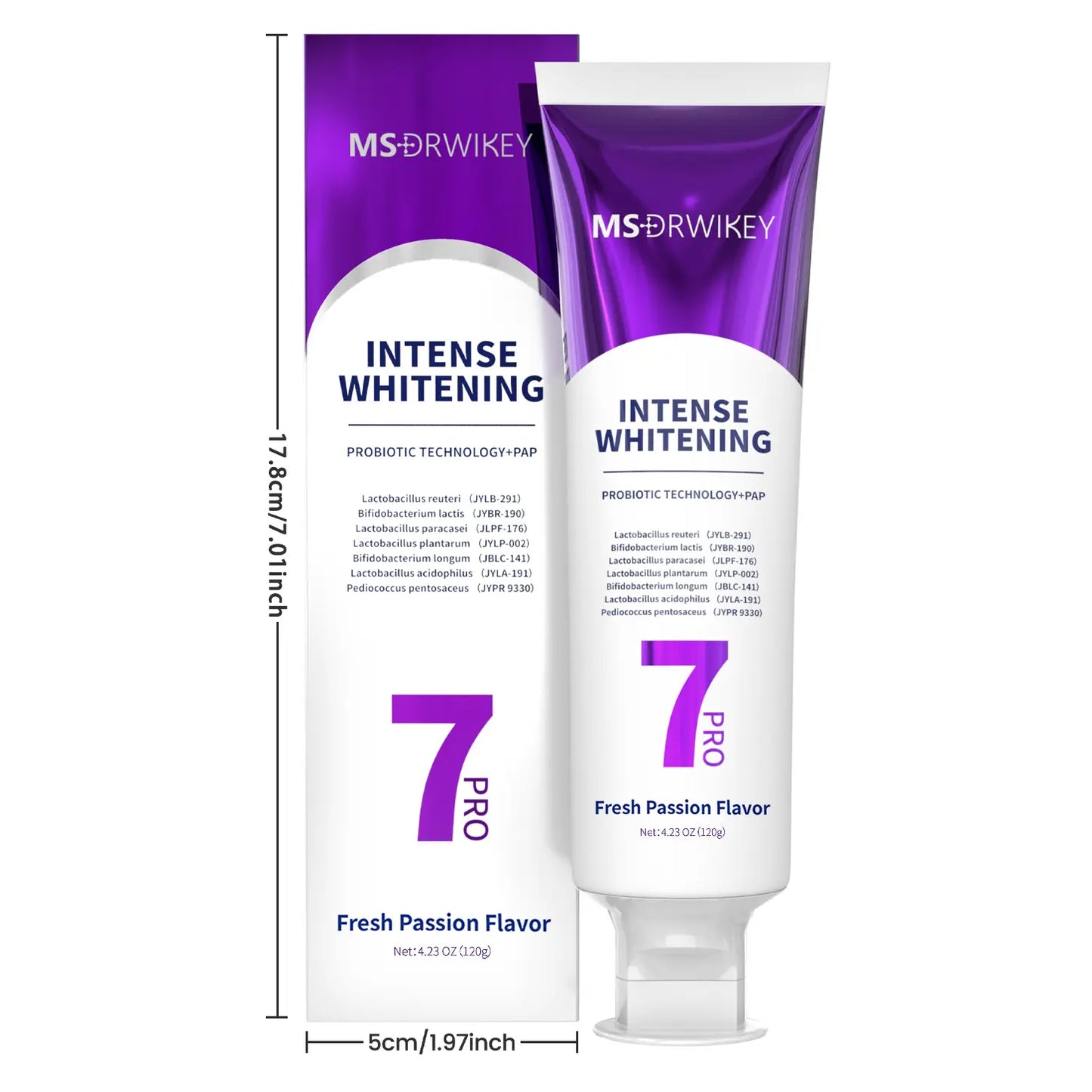 New 7-Pro Intensive Toothpaste
