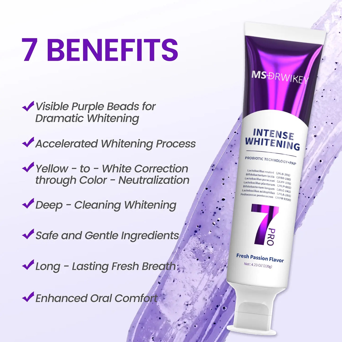 New 7-Pro Intensive Toothpaste