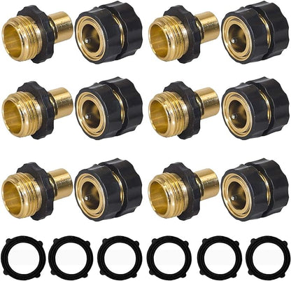 Solid Brass. Instant Connection