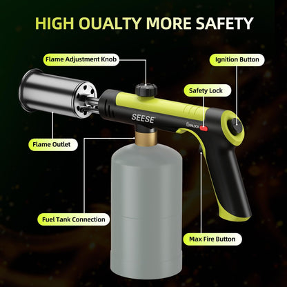 ULTIMATE PROPANE FIRE TORCH – MASSIVE FLAME & INSTANT SEARING