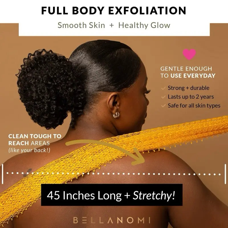 Bellanomi Classic African Exfoliating Net Sponge