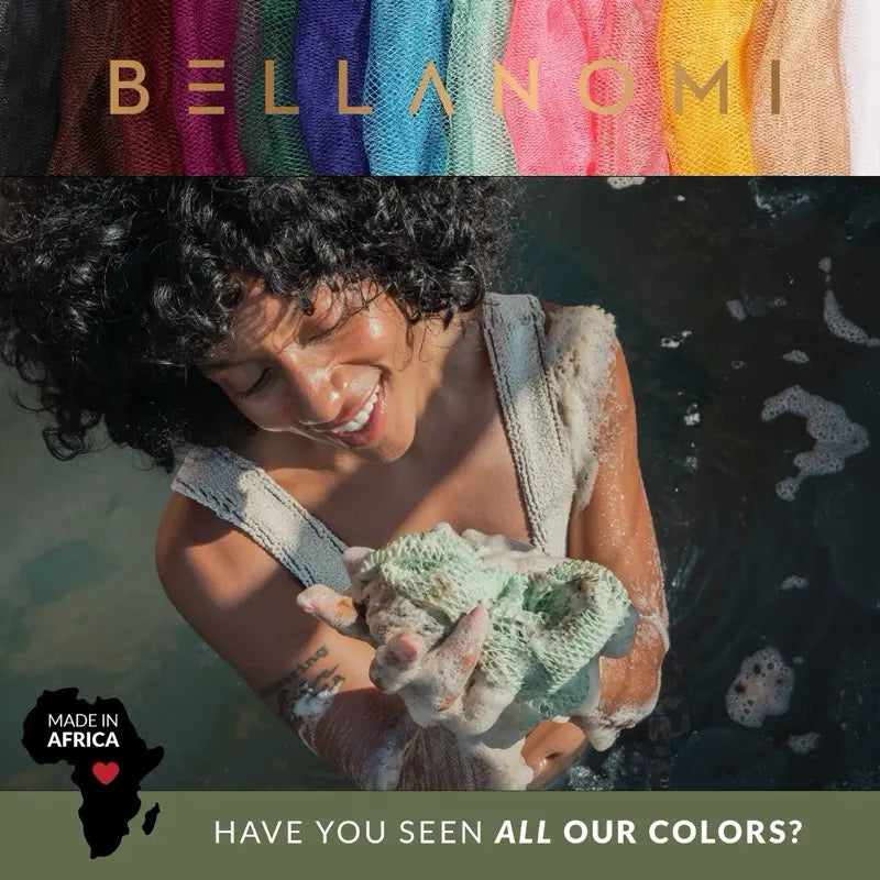 Bellanomi Classic African Exfoliating Net Sponge
