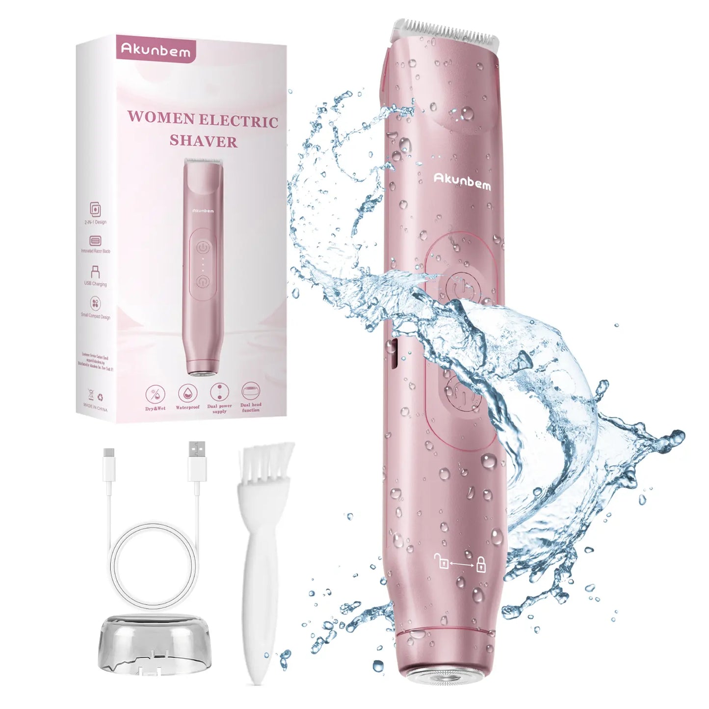 Akunbem Bikini Trimmer for Women