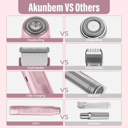 Akunbem Bikini Trimmer for Women