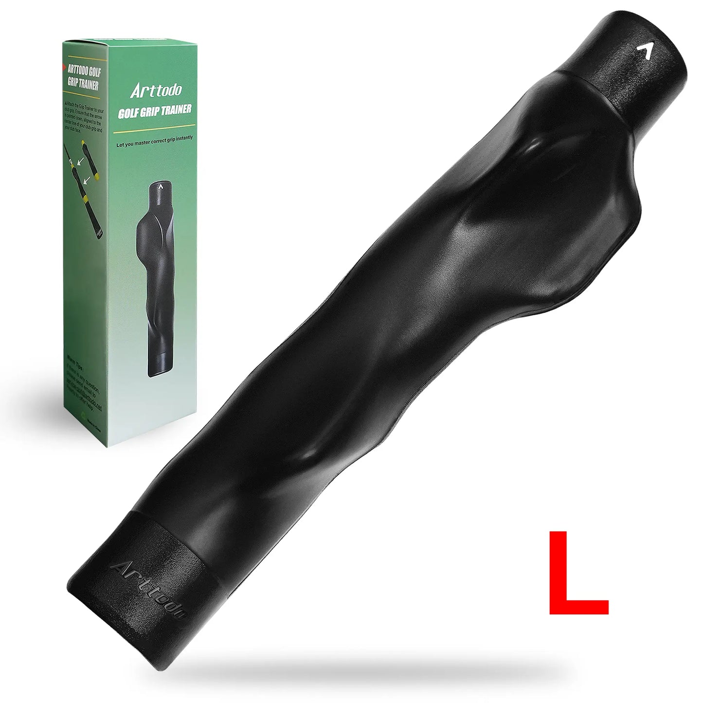Arttodo Golf Grip Trainer, Fix Swing Grip, Golf Grip Training Aids(Right hand )
