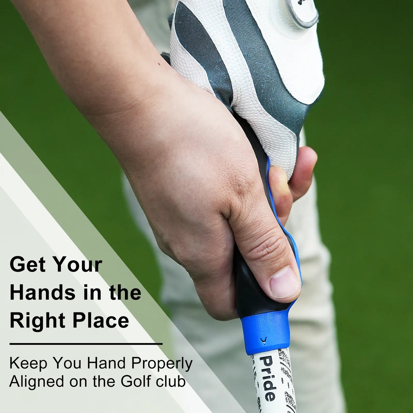 Arttodo Golf Grip Trainer, Fix Swing Grip, Golf Grip Training Aids(Right hand )