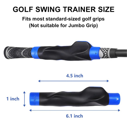 Arttodo Golf Grip Trainer, Fix Swing Grip, Golf Grip Training Aids(Right hand )