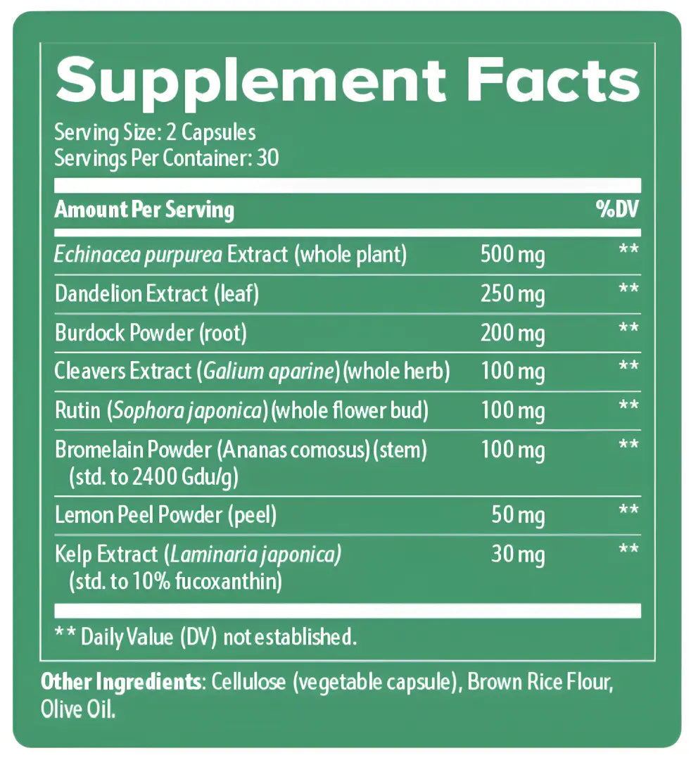 Sculptique Lymphatic Drainage Capsules