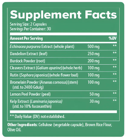 Sculptique Lymphatic Drainage Capsules