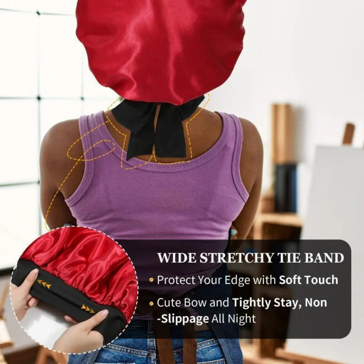 AWAYTR Satin Bonnet Silk