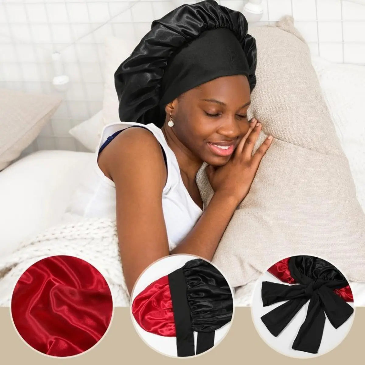 AWAYTR Satin Bonnet Silk
