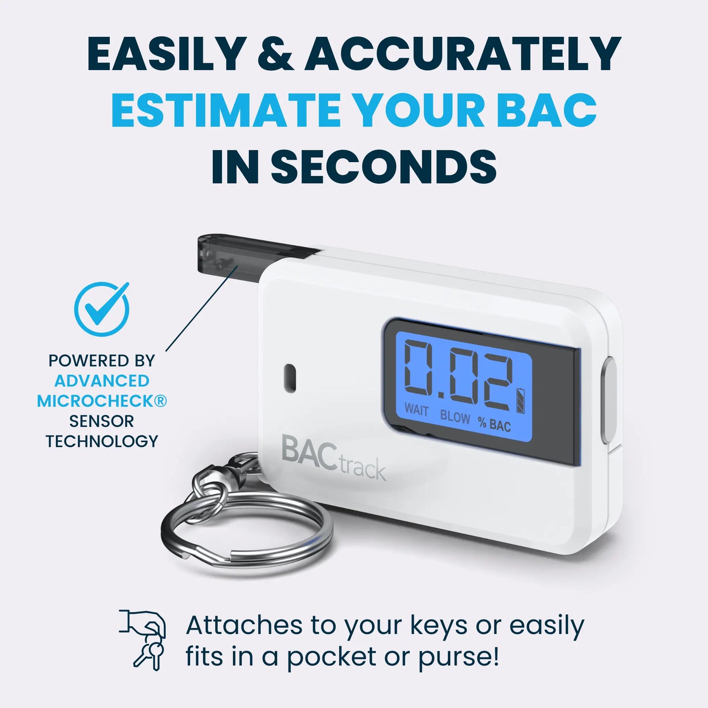 BACtrack Go Keychain Breathalyzer