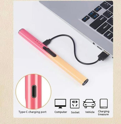 Windproof Arc Lighter: USB Rechargeable