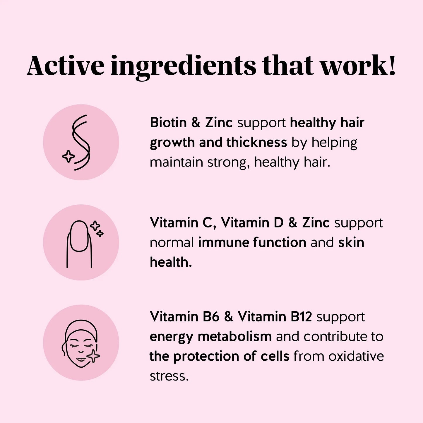 Bears with Benefits Biotin Gummies for Hair Growth