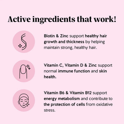 Bears with Benefits Biotin Gummies for Hair Growth