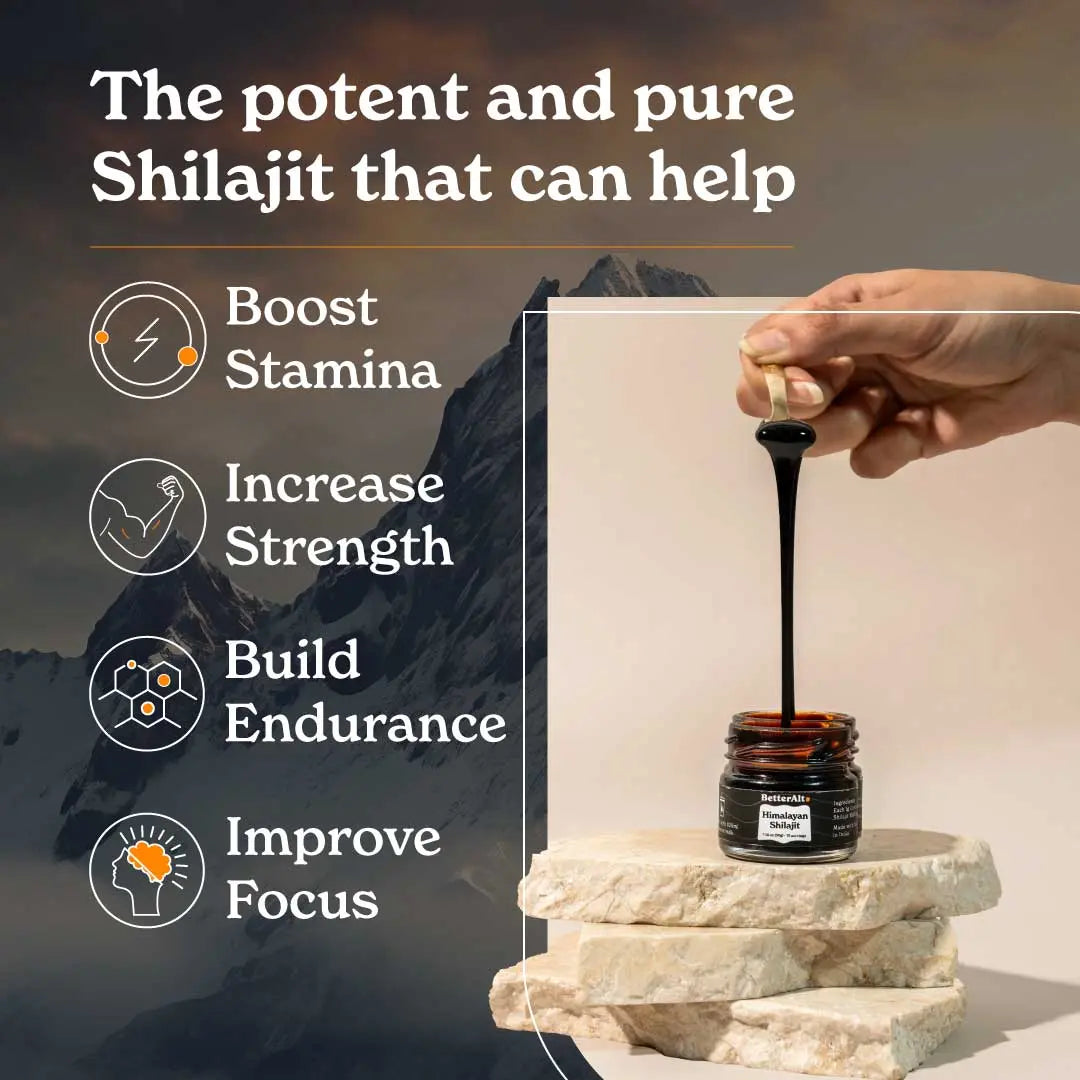 BetterAlt Pure Himalayan Shilajit Resin