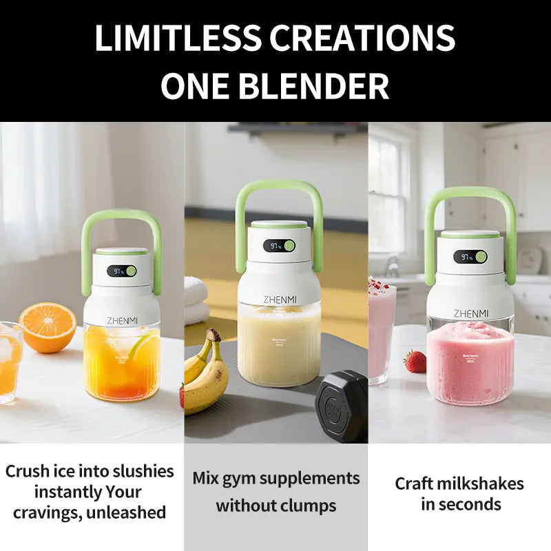 HENMI BPA-Free Cordless Blender