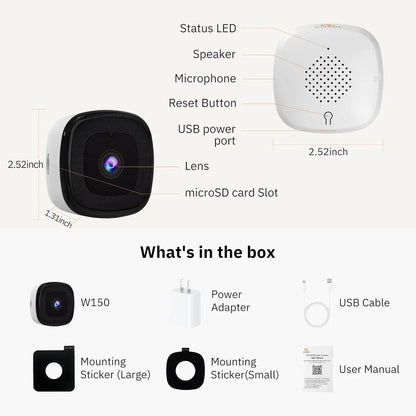 3MP 2K Window Camera