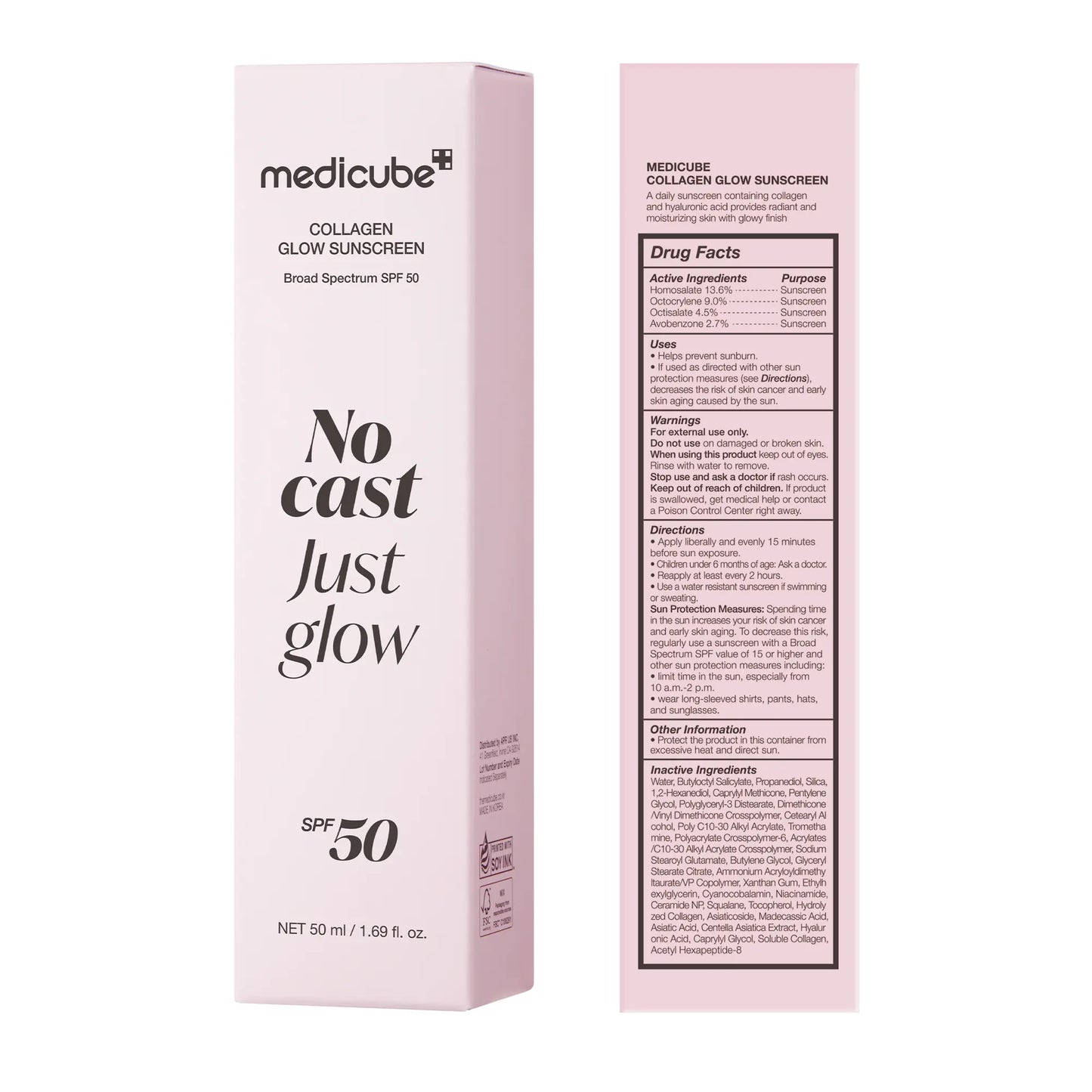 No Cast Just Glow Collagen Sunscreen