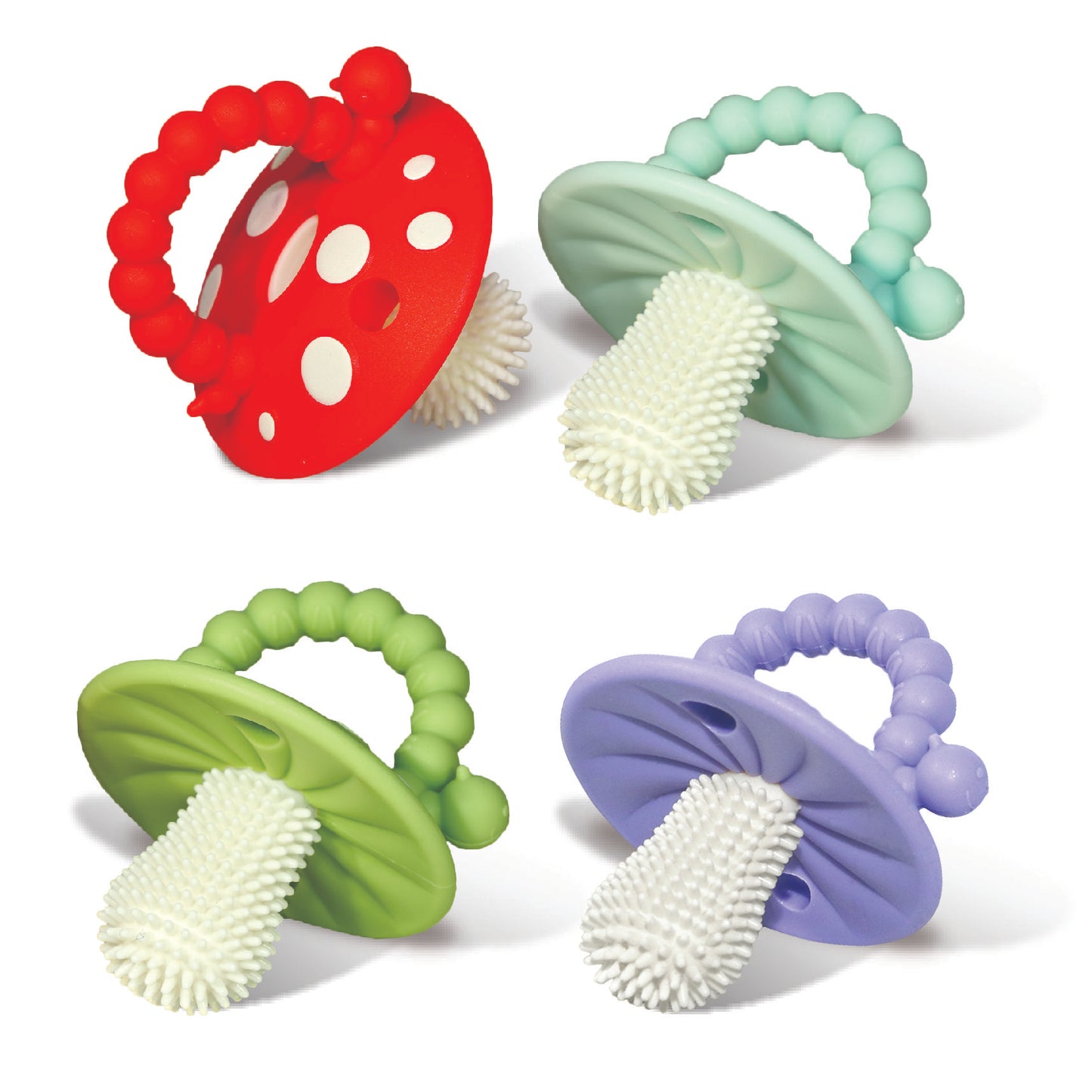 Chompy Mushroom Silicone Teether