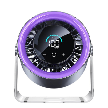 Coolhill Desktop Fan Turbo Table Fan Travel Vacation Essentials
